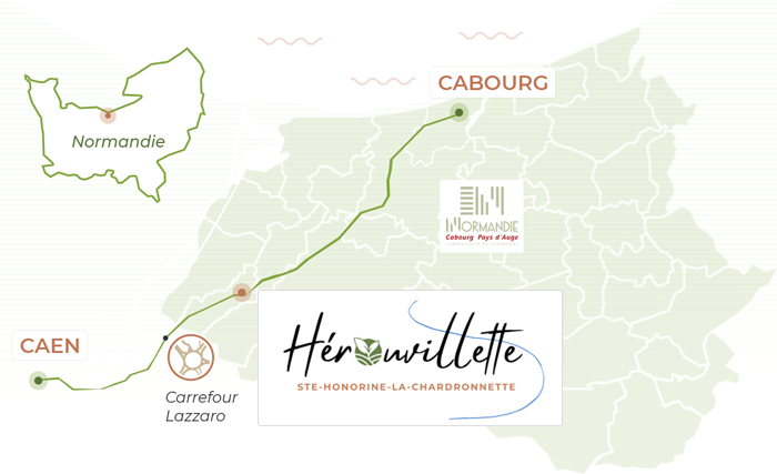 Carte de situation Herouvillette